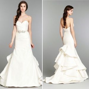 Blush by Hayley Paige Daffodil Ivory Dress Size 6